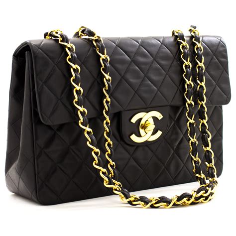 coco chanel tasche schwarz